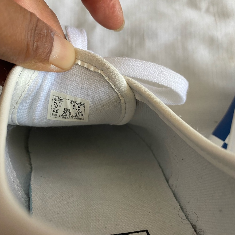 Vans Authentic leather check shoes - Picture 6 of 8